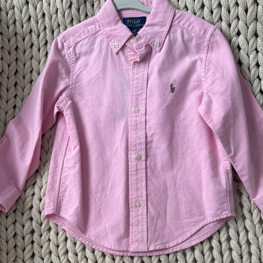 Polo by Ralph Lauren Pink Kids Shirt